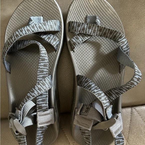 Chaco Women's Sandals - Silver and Gray - Picture 1 of 3